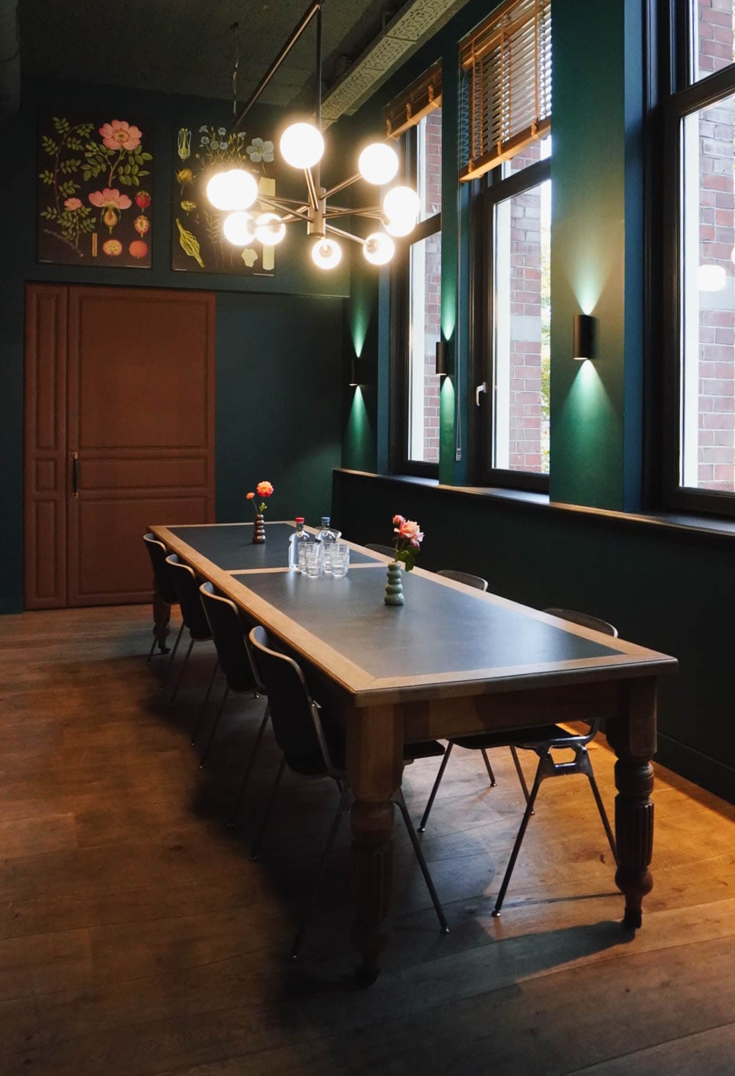 Eco-friendly sustainable meeting room in Amsterdam at The Library.